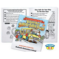 Let's Learn How To Be School Bus Safety Super Stars - Activities Book